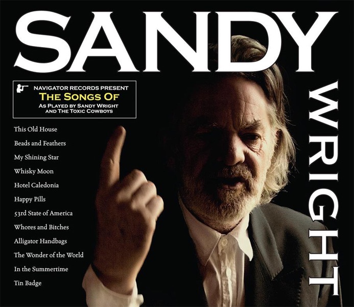 Sandy Wright And The Toxic Cowboys - Whisky Moon
