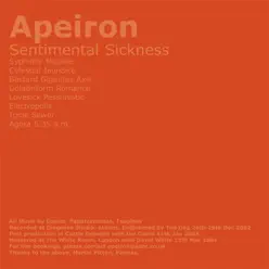 Sentimental Sickness - Àpeiron Sentimental Sickness - Àpeiron
