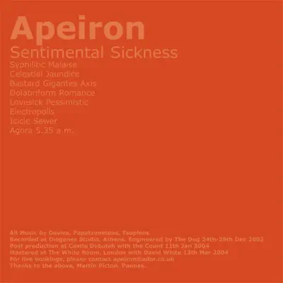 Sentimental Sickness - Àpeiron