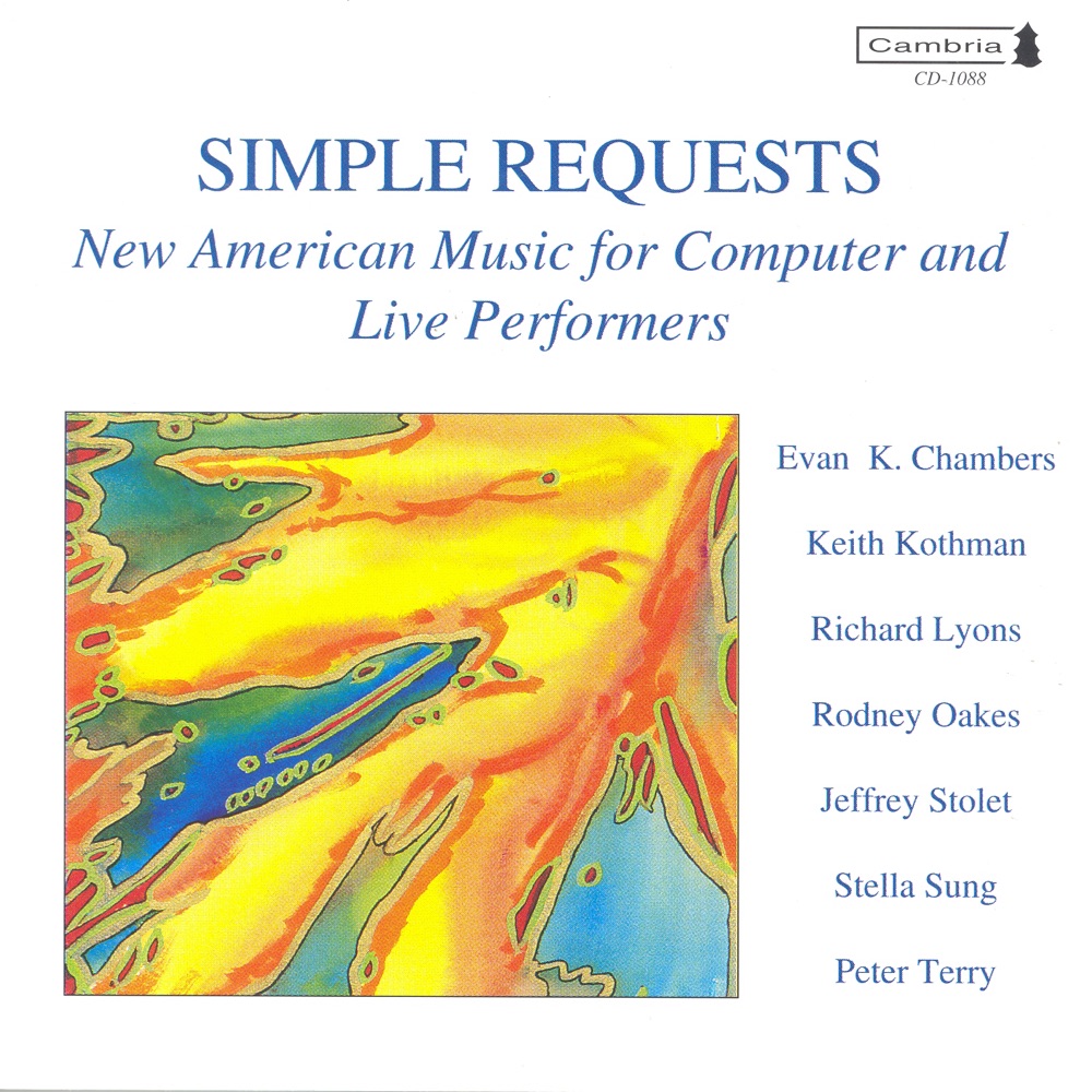 Обложка альбома «Sung: Mobiles / Terry: Aria and Accidental Music / Oakes: Blues Danube / Kothman: Interrupted Dances» — Jeffrey Stolet, Octour de Violoncelles, L', Evan Chambers, James Umble, Lucia Unrau, Rodney Oakes, Keith Kothman, Amy Knoles, Robin Lorentz, Erika Duke Kirkpatrick & Stella Sung