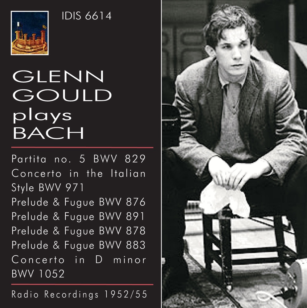Обложка альбома «Glenn Gould Plays Bach (1952-1955)» — Glenn Gould, Ernest MacMillan & Toronto Symphony Orchestra