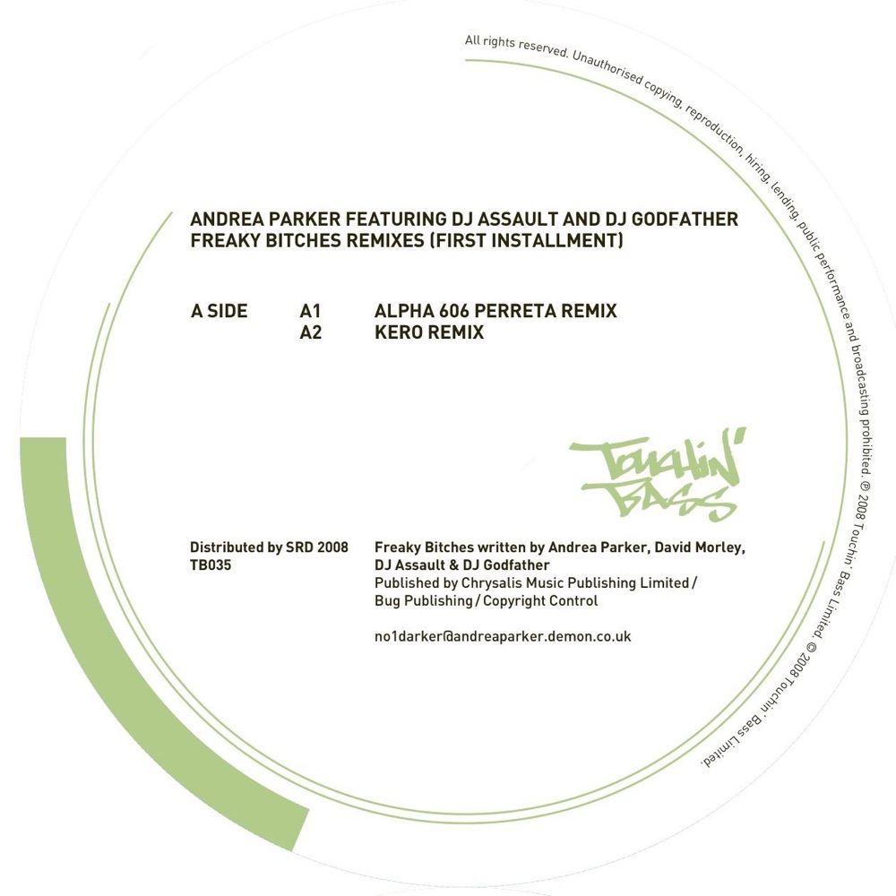 Обложка альбома «Freaky Bitches Remixes (First Installment) [feat. DJ Assault & DJ Godfather] - EP» — Andrea Parker