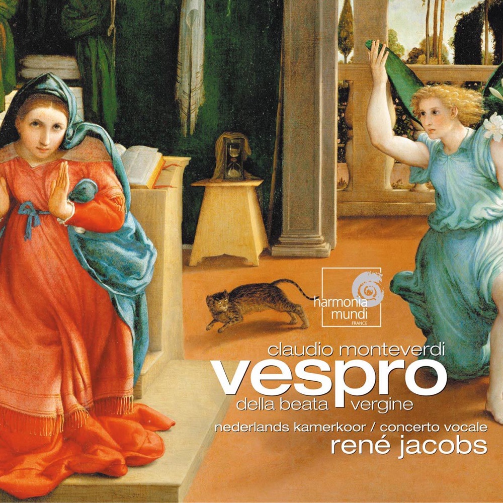 Monteverdi: Vespro della Beata Vergine by Concerto Vocale, René Jacobs, Netherlands Chamber Choir, Nederlands Kamerkoor, Claudio Monteverdi