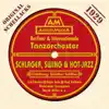 Weintraub's Syncopators - Am Sonntag Will Mein Süßer Mit Mir Segeln Geh'n