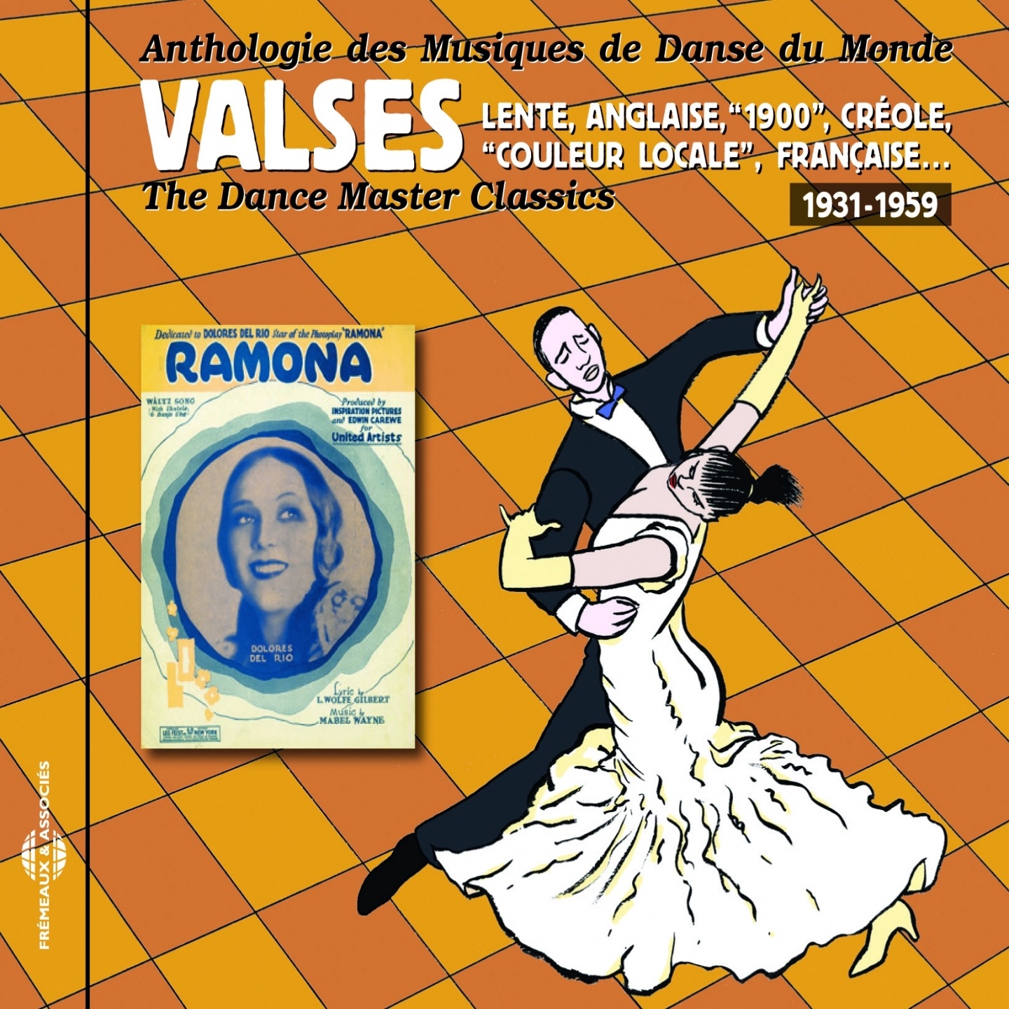 Anthologie des musiques de danse du monde : 1931-1959 (Valses lente, anglaise, 1900, créole...)