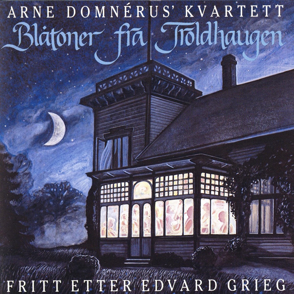 Обложка альбома «Blåtoner Fra Troldhaugen» — Arne Domnérus Quartet