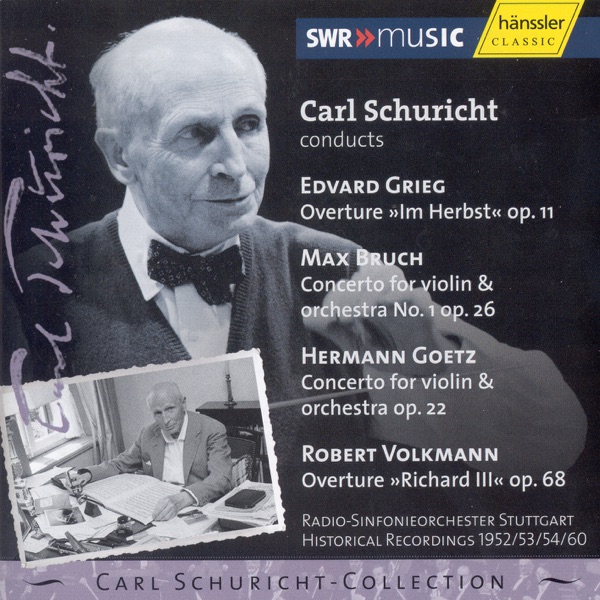 Grieg: In Autumn - Bruch: Violin Concerto No. 1 - Goetz: Violin Concerto (1952 - 1953 - 1954 - 1960)