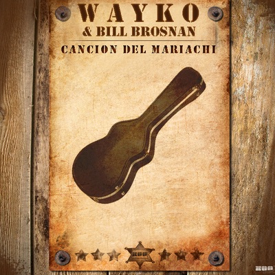The guitar in the wood of El Mariachi (Antonio Banderas) in