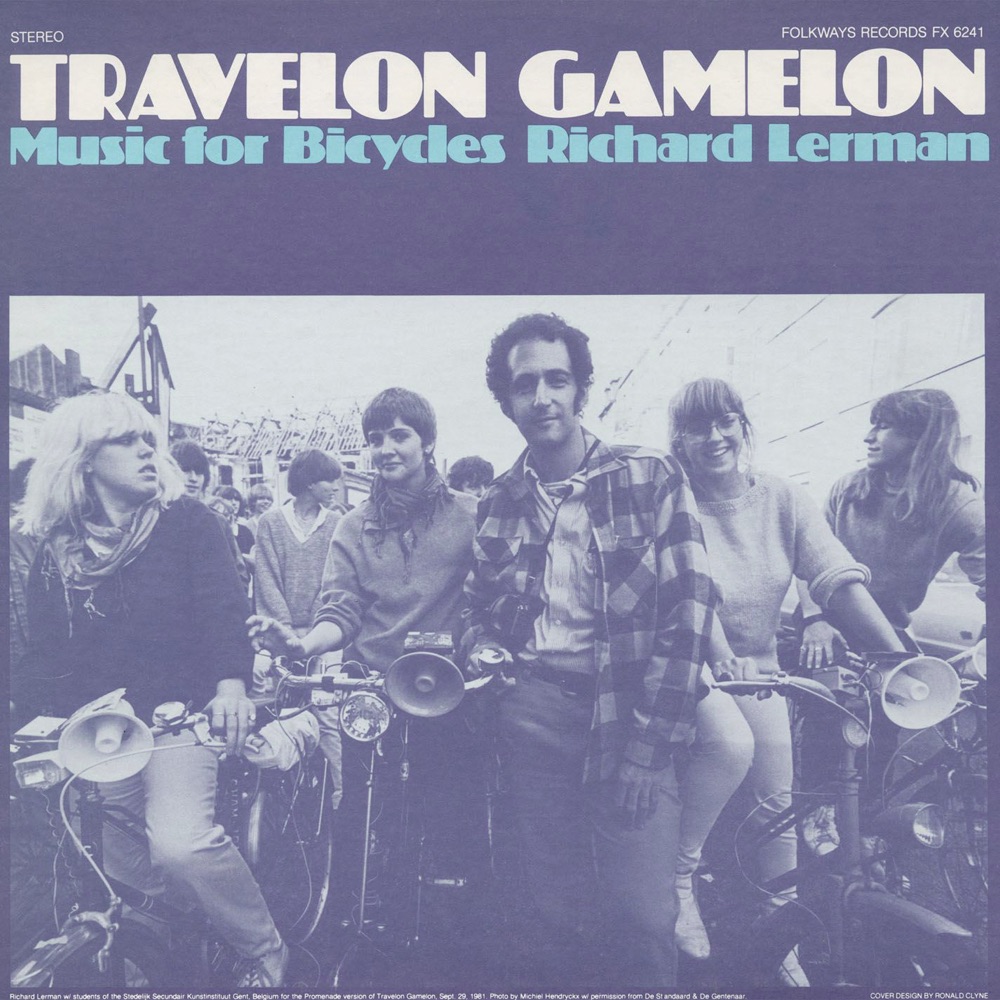 Обложка альбома «Travelon Gamelon - Music for Bicycles» — Richard Lerman