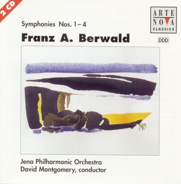 Обложка альбома «Berwald: Symphonies Nos. 1/2/3/4» — David Montgomery & Jena Philharmonic Orchestra
