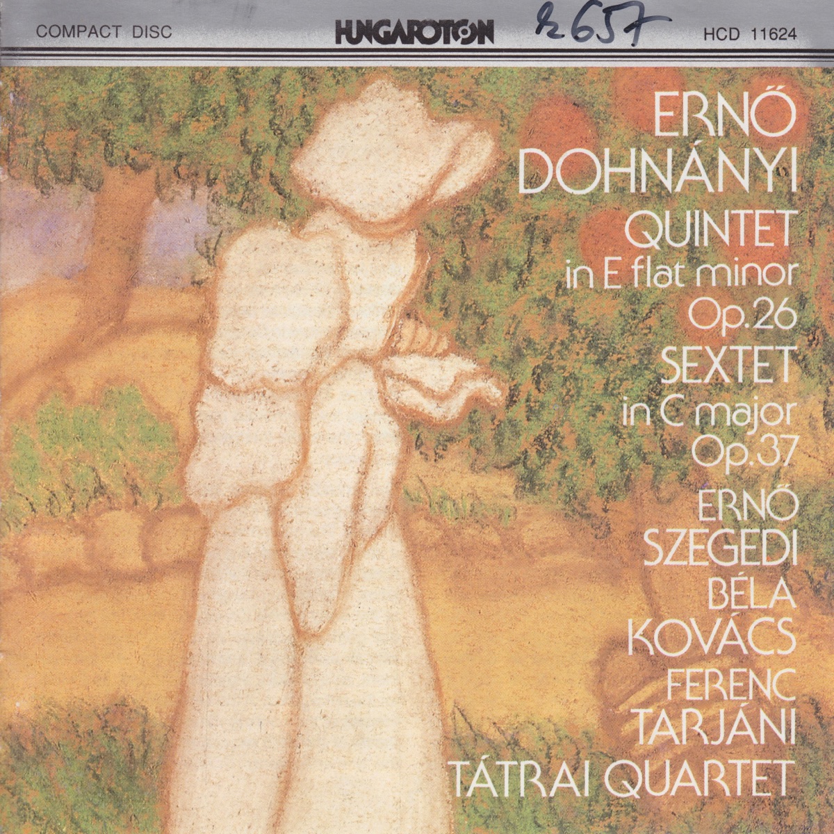 Zongoraötös Op. 26, Sextet Op. 37 cover art