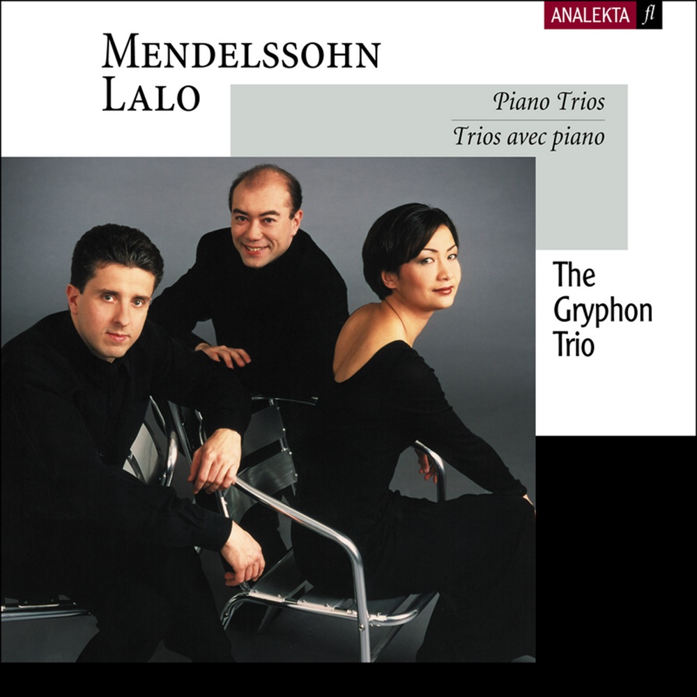 Обложка альбома «Mendelssohn - Lalo: Piano Trios: Piano Trio in C Minor, op.66; Piano Trio in A Minor, op.26» — Gryphon Trio