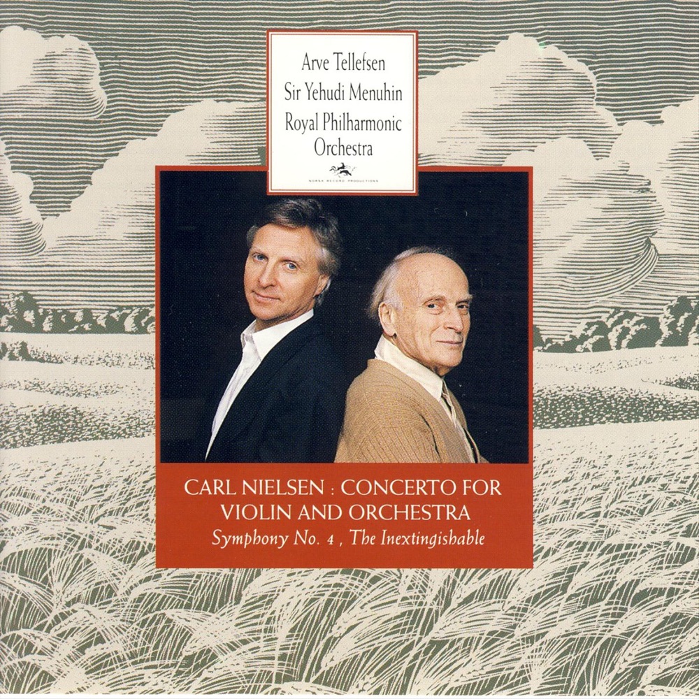 Обложка альбома «Nielsen: Concerto for Violin and Orchestra» — Arve Tellefsen, Yehudi Menuhin & Royal Philharmonic Orchestra