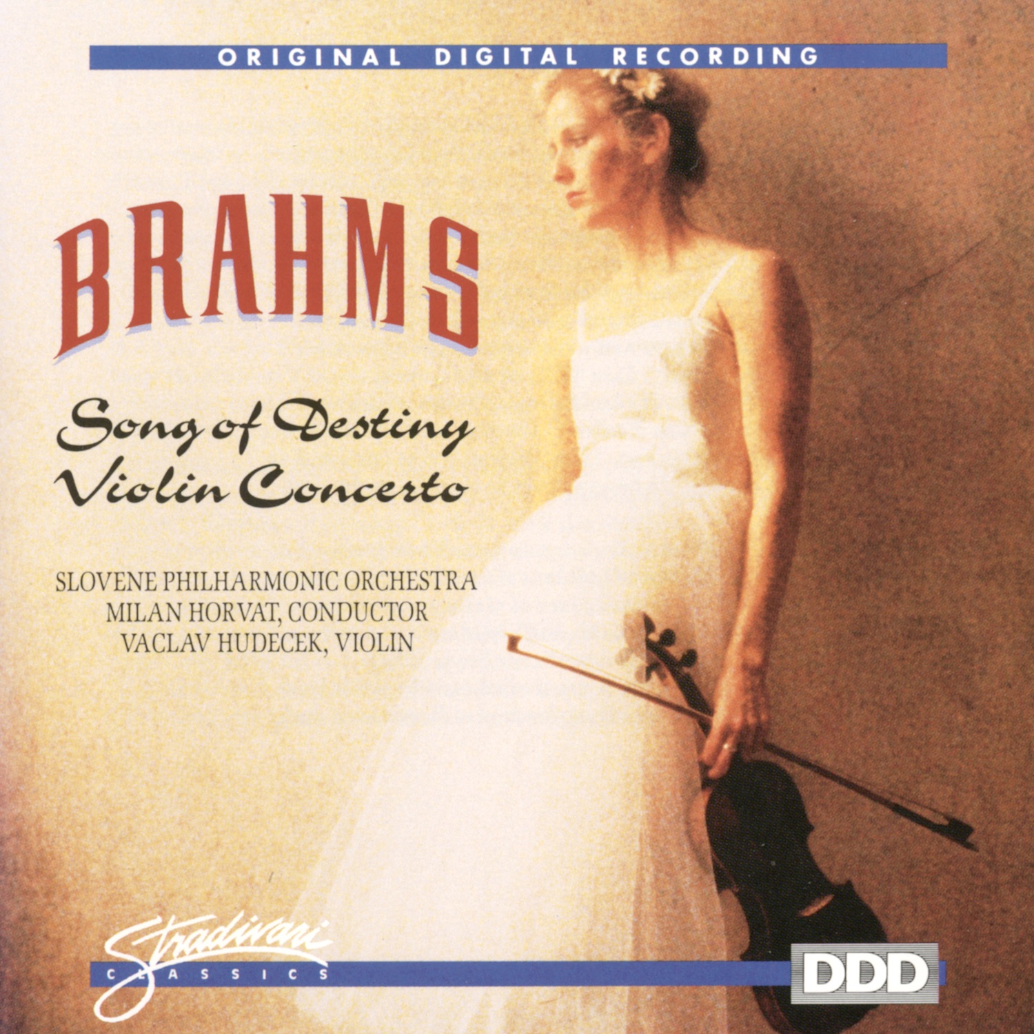 Song of Destiny, Violin Concerto by Vaclav Hudecek, Slovene Philharmonic Orchestra & Milan Horvat album cover