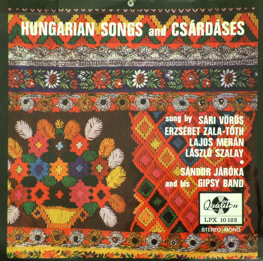 Обложка альбома «Magyar Dalok És Csárdások» — Sári Vörös, László Szalay & Sándor Járóka