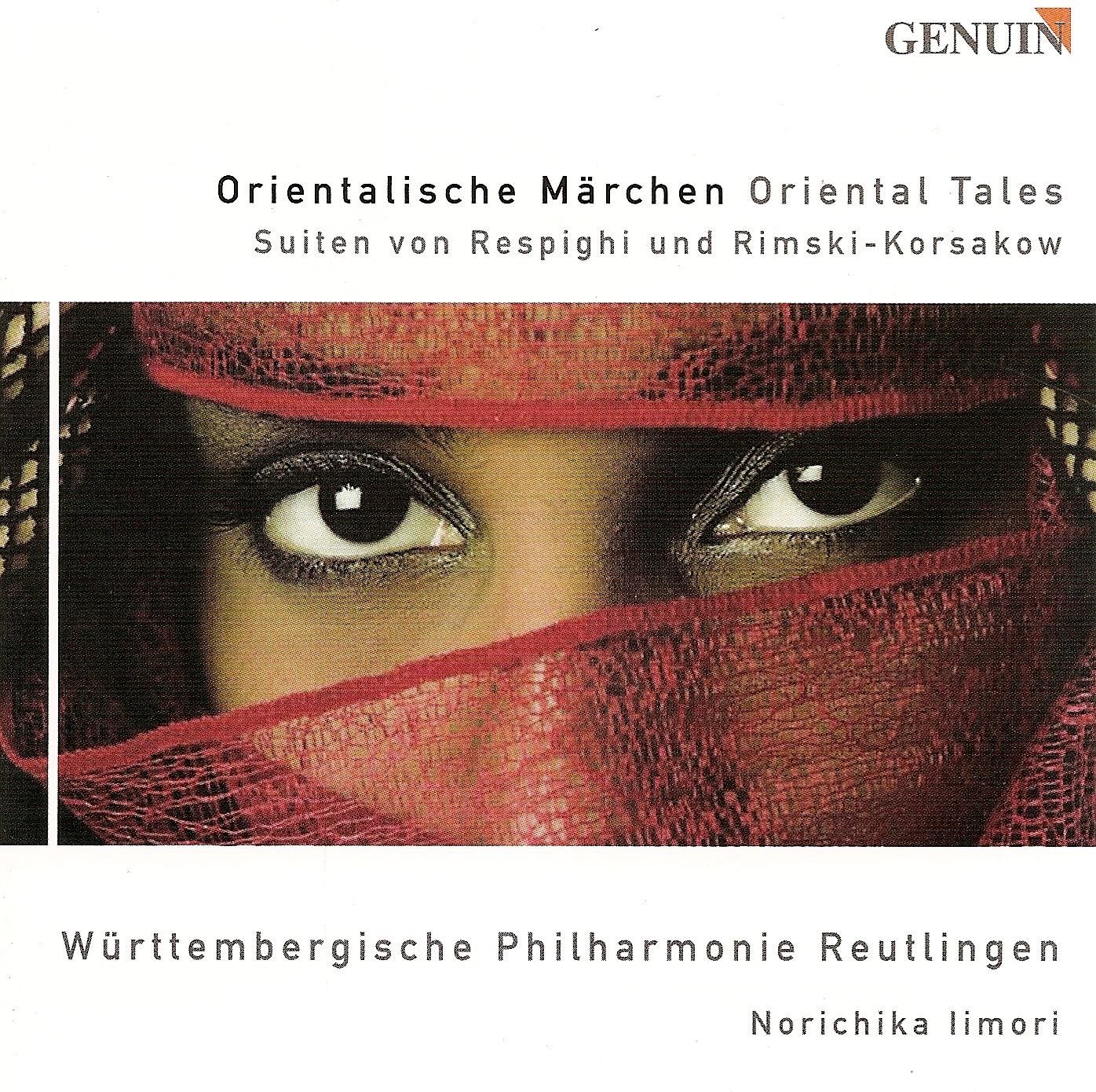 Respighi: Belkis, Queen of Sheba Suite - Rimsky-Korsakov: Scheherazade by Frank Bossert, Norichika Iimori & Württembergische Philharmonie Reutlingen album cover