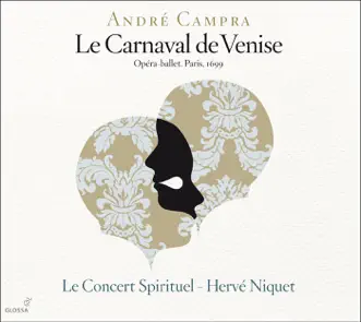 Le carnaval de Venise: Prologue Scene 3: Recitative: Vous qui suivez mes pas, remplissez mon attente (Minerva) by Mathias Vidal, Hervé Niquet, Sarah Tynan, Alain Buet, Andrew Foster-Williams, Salome Haller, Luigi De Donato, Blandine Staskiewicz, Concert Spirituel Chorus, Le Concert Spirituel & Marina de Liso song reviws