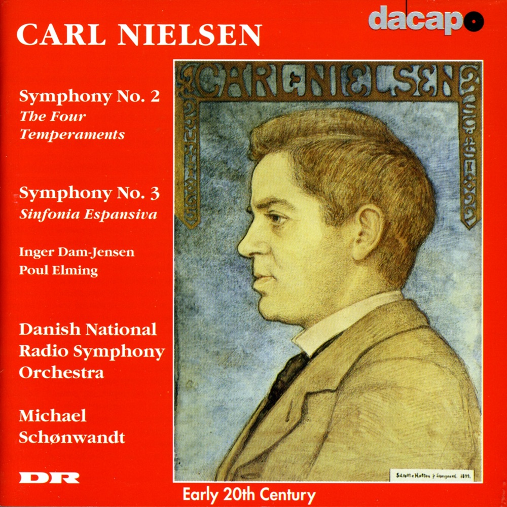 Обложка альбома «Nielsen, C.: Symphonies Nos. 2 and 3» — Michael Schønwandt, Inger Dam-Jensen, Danish National Symphony Orchestra & Poul Elming