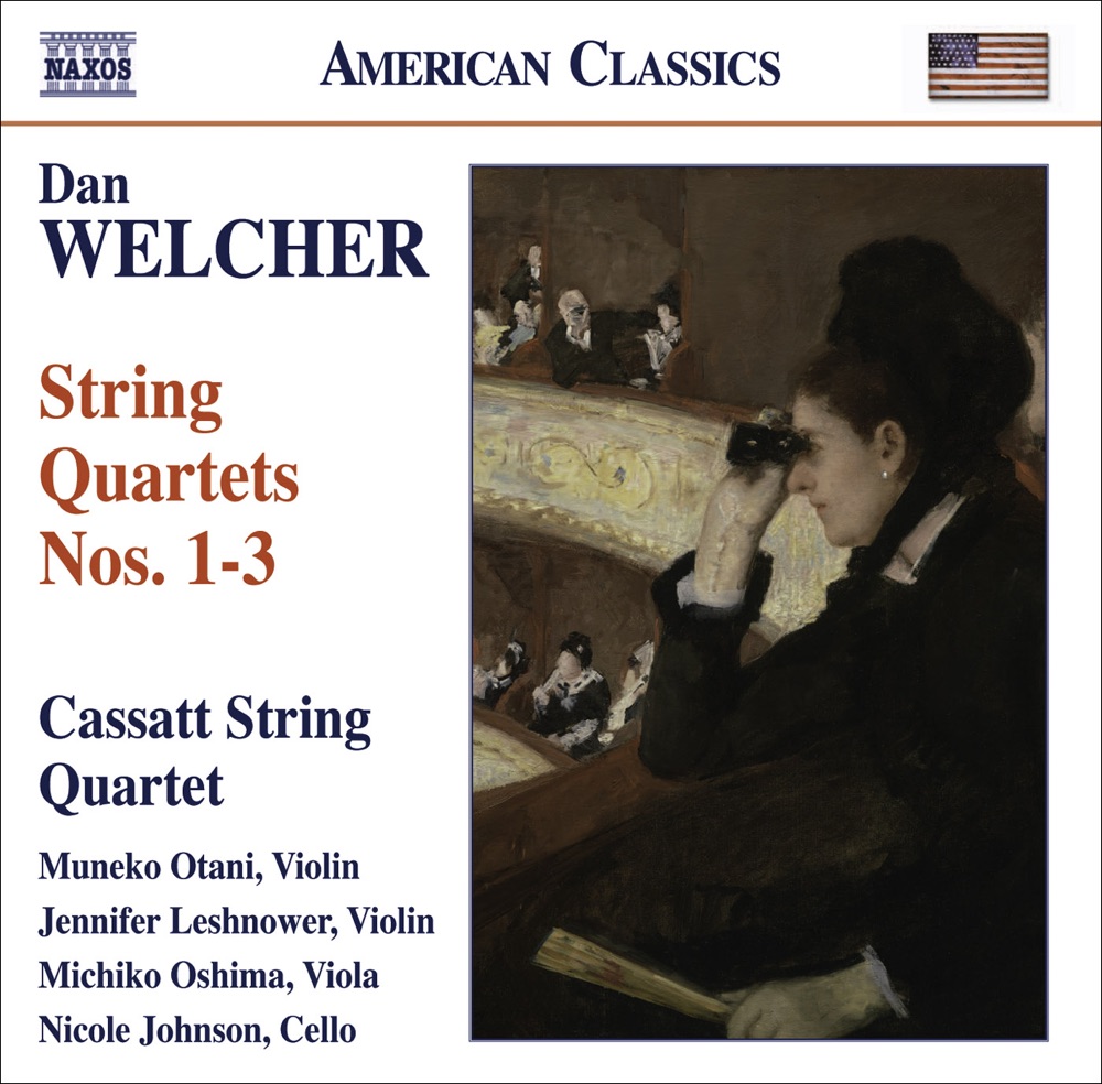 Обложка альбома «Welcher: String Quartets Nos. 1-3» — Cassatt String Quartet