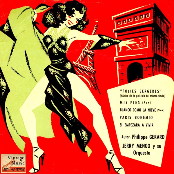 Cover of Vintage Dance Orchestras Nº 52 - EPs Collectors "Folies Bergeres"