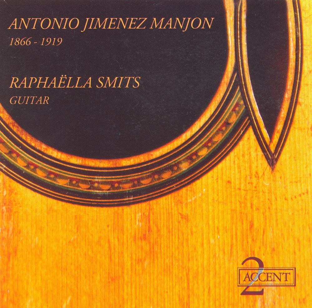 Обложка альбома «Manjon: Romanza No. 3 - Aire Vasco - Noveletta - Cuento de Amor - Celebre Capricho Andaluz - Leyenda - Quiero y No Quiero» — Raphaella Smits