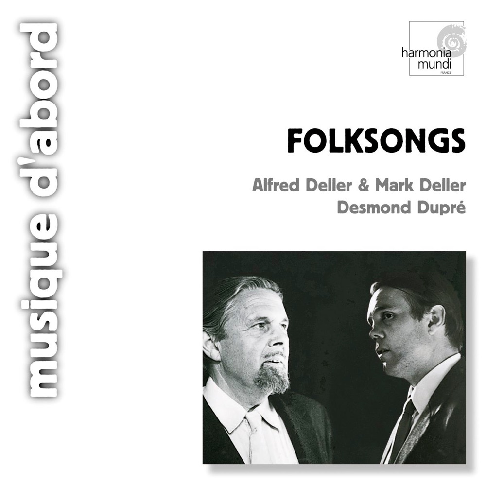 Обложка альбома «Folksongs» — Alfred Deller, Desmond Dupré & Mark Deller