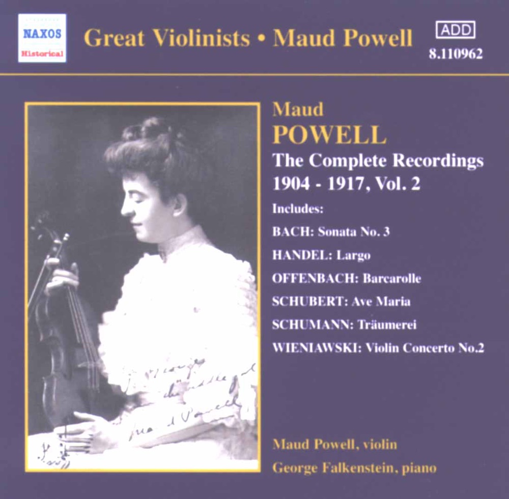 Обложка альбома «Maud Powell: Complete Recordings, Vol. 2 (1904-1917)» — George Falkenstein & Maud Powell