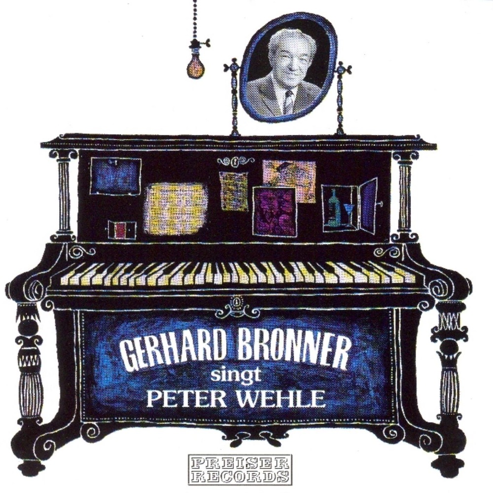 Обложка альбома «Bronner Singt Wehle» — Gerhard Bronner