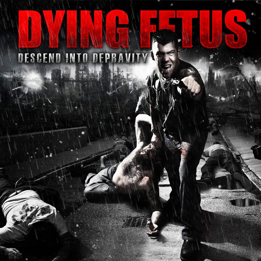 Обложка альбома «Descend Into Depravity» — Dying Fetus