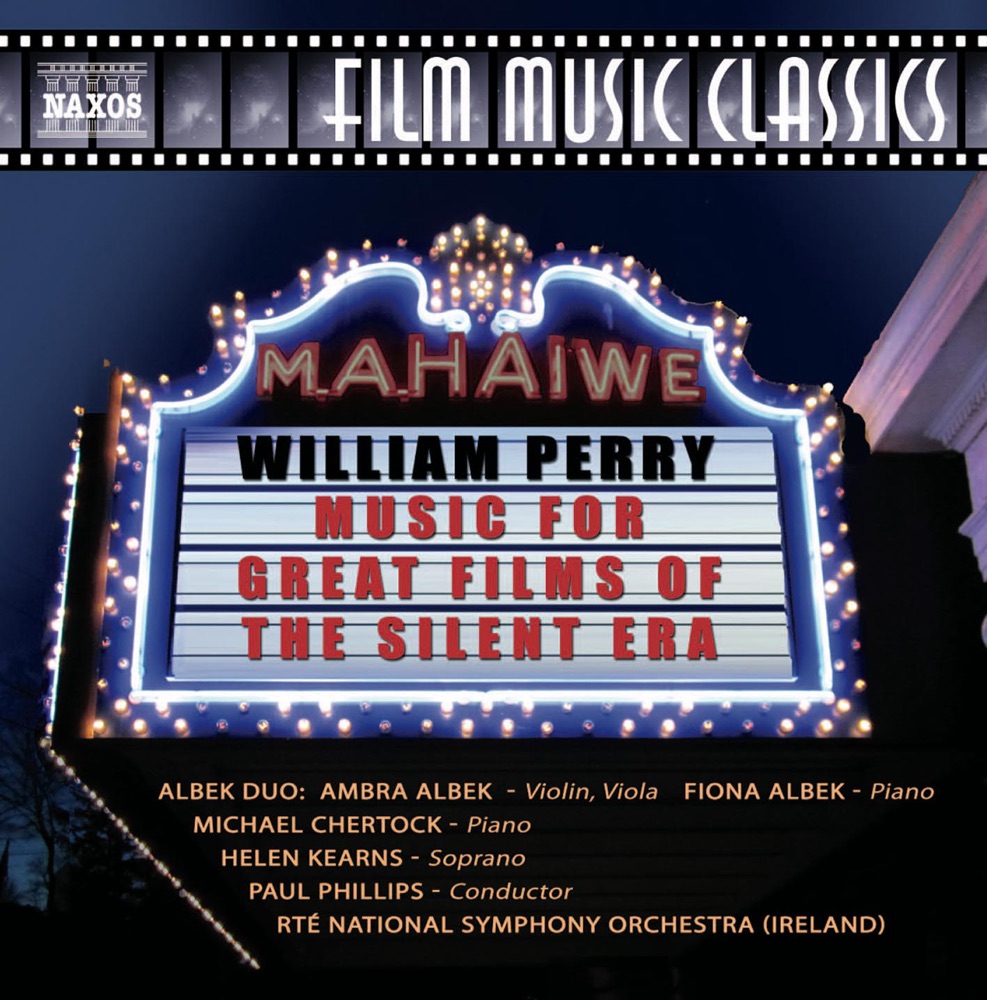 Обложка альбома «Perry: Music for Great Films of the Silent Era» — RTÉ National Symphony Orchestra, Paul Phillips, Ambra Albek, Fiona Albek, Michael Chertock & Helen Kearns