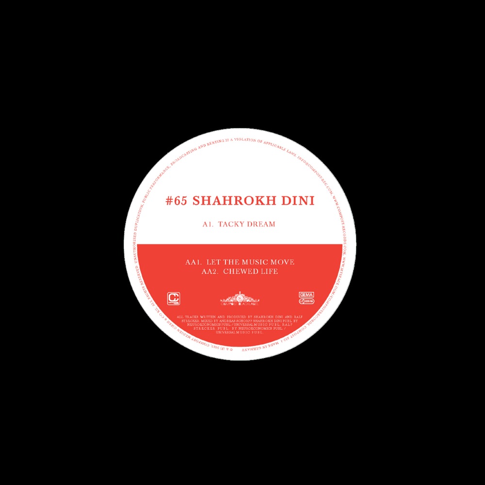 Обложка альбома «Compost Black Label #65» — Shahrokh Dini