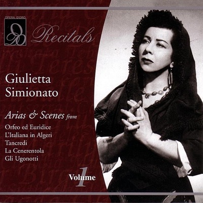 Giulietta Simionato, Vol. 1