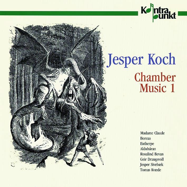 Обложка альбома «Koch: Chamber Music 1» — Johannes Andreasen, Signe Haugland, Nina Jeppesen, Pia Kaufmanas, Anna Klett, Curt Kollavik-Jensen, Helle Kristensen, Tomas Kvæde, Jane Odriozola, Ricardo Odriozola, Tine Rehling, Rosalind Bevan, Jesper Sivebæk, Pall Solstein, Nicolaj Von Scholten, Øssur Bæk, Astrid Christensen, Joakim Dam Thomsen & Geir Dragsvoll