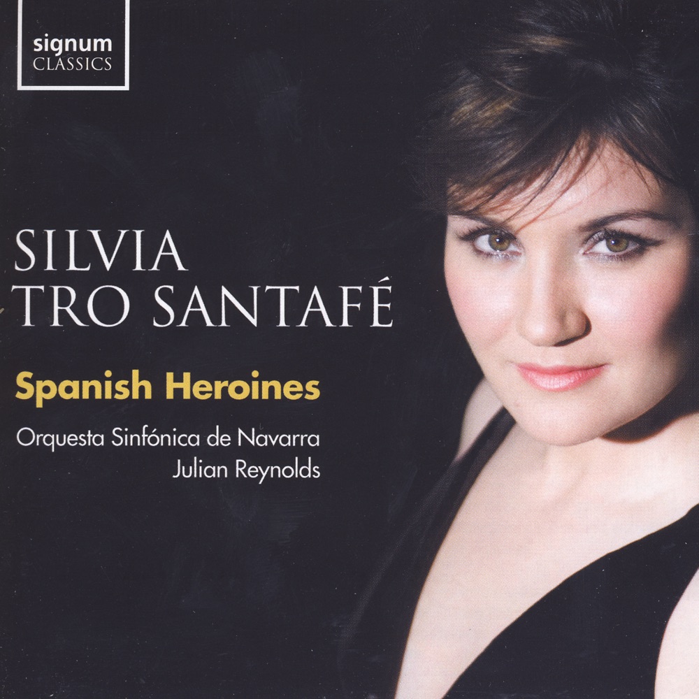 Обложка альбома «Spanish Heroines» — Silvia Tro Santa Fe, The Orchesta Sinfonica de Navarra & Julian Reynolds