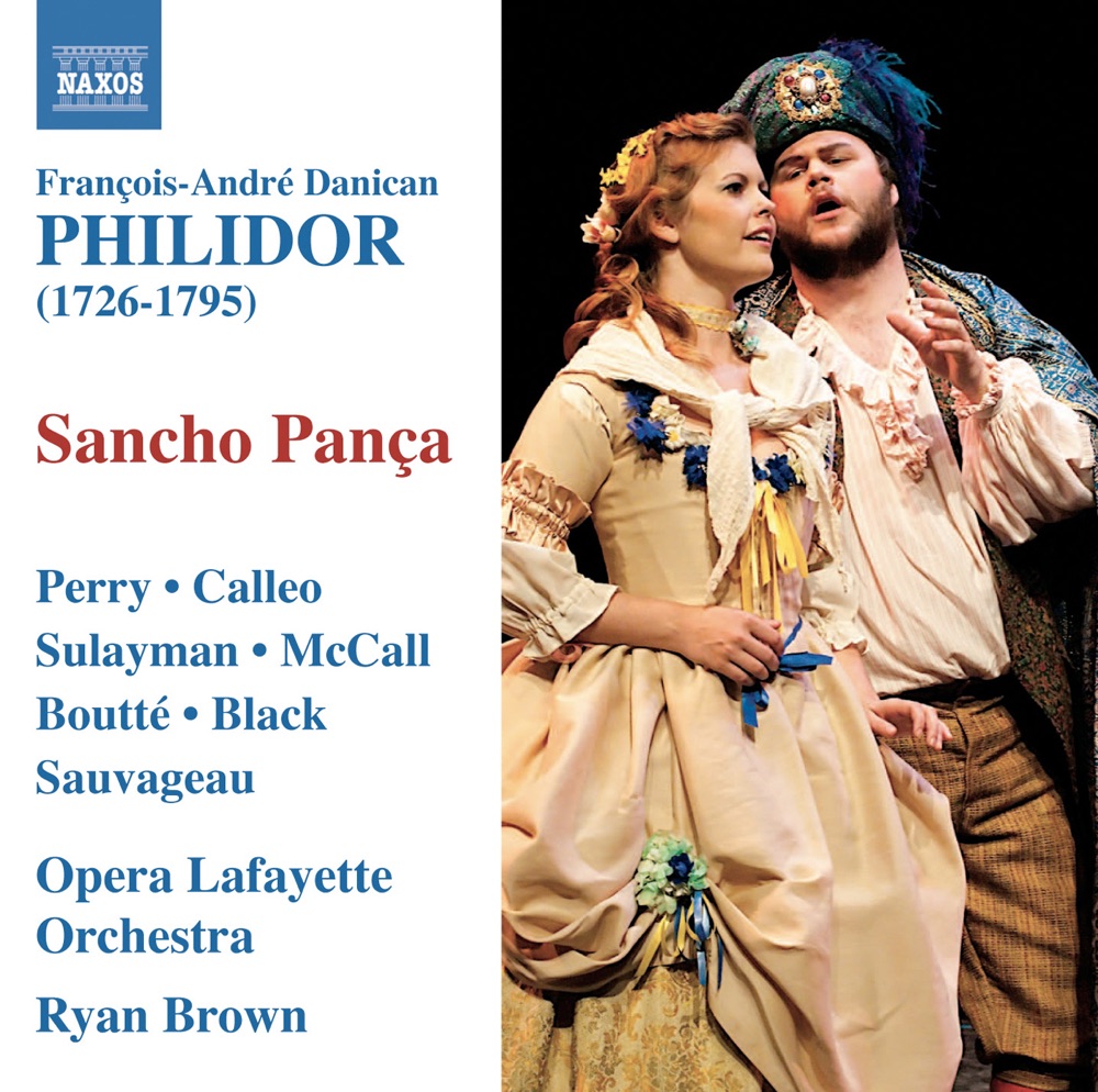Обложка альбома «Philidor: Sancho Panca dans son isle» — Tony Boutte, Ryan Brown, Opera Lafayette Orchestra, Darren Perry, Eric C. Black, Elizabeth Calleo, Karim Sulayman, Meghan McCall & Andrew Sauvageau