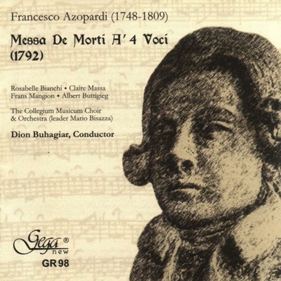 Francesco Azopardi: Messa de morti a 4 voci