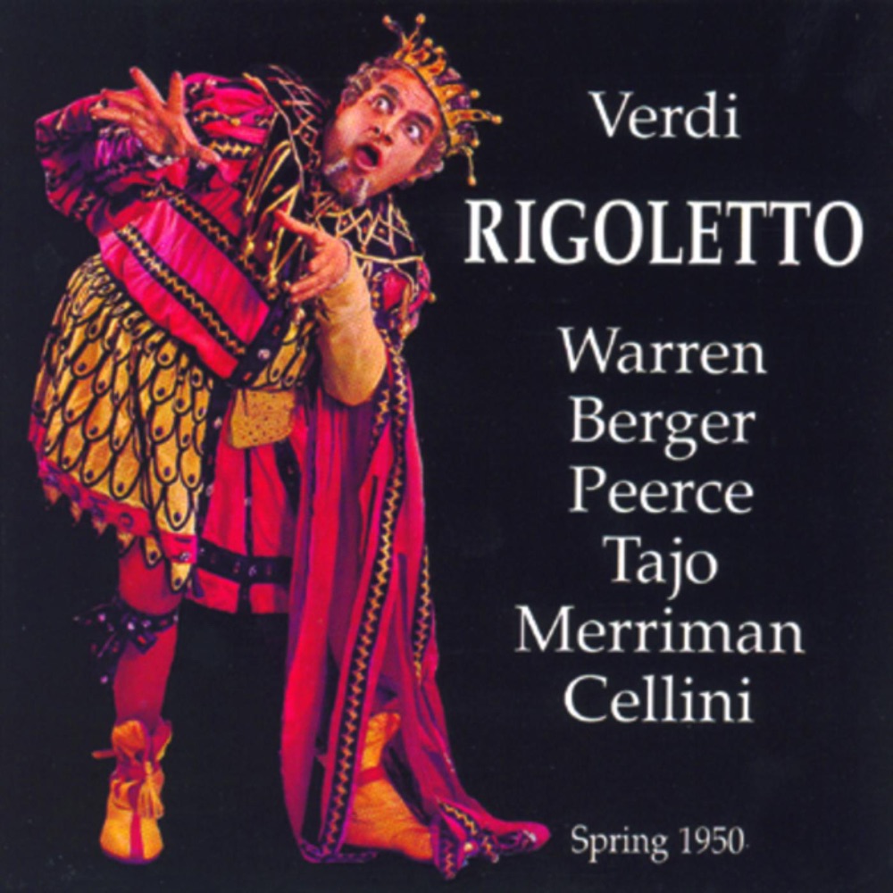 Обложка альбома «Verdi: Rigoletto» — Jan Peerce & The RCA Victor Orchestra
