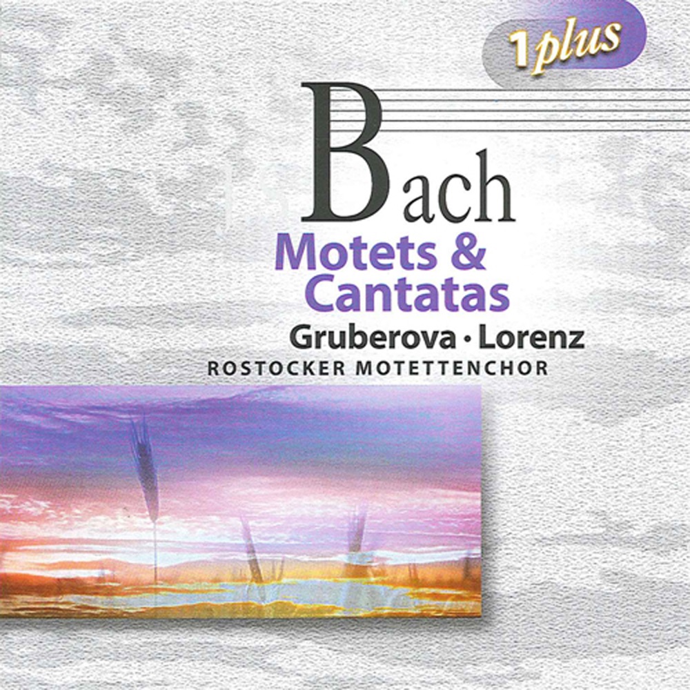 Обложка альбома «Bach: Motets & Cantatas» — Rostocker Motet Choir, Leipzig Capella Fidicinia, Hartwig Eschenburg, Helmut Winschermann, Wolfgang Basch, Edita Gruberová, German Bach Soloists, Max Pommer, Siegfried Lorenz & New Bach Collegium Musicum Leipzig