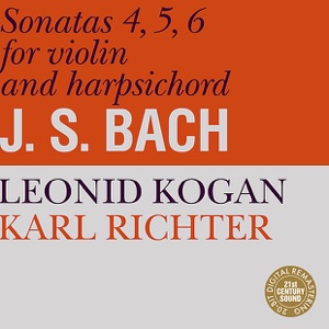 Bach: Sonatas for Violin and Harpsichord No. 4-6