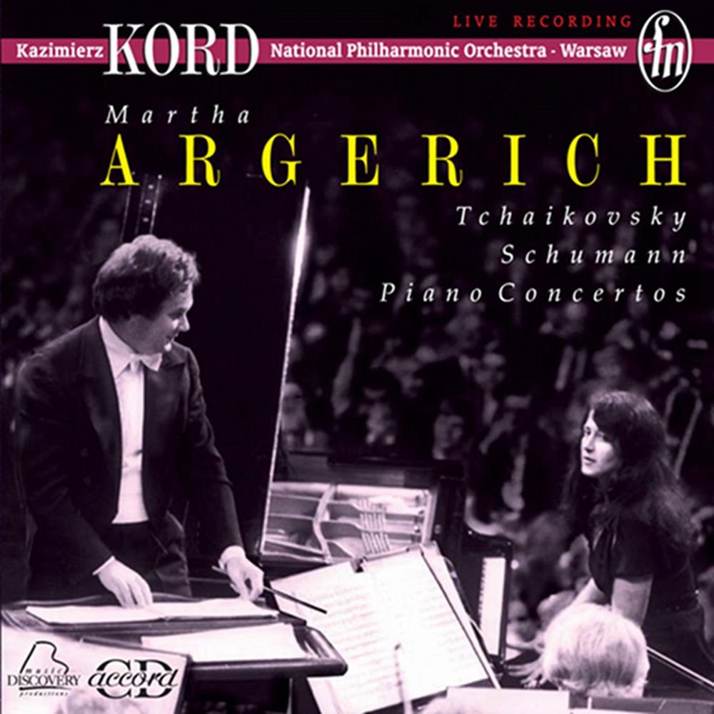 Обложка альбома «Martha Argerich» — Martha Argerich, Warsaw Philharmonic Orchestra & Kazimierz Kord
