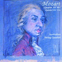 Mozart String Pieces - Australian String Quartet, William Hennessy, Elinor Lea, Keith Crellin, Janis Laurs & Katherine Brockman