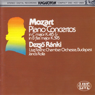 W. A. Mozart: Piano Concertos K.595 and K.415