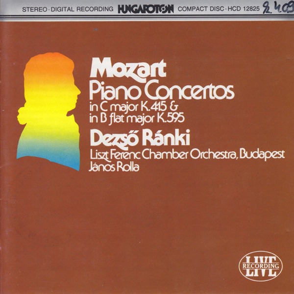 W. A. Mozart: Piano Concertos K.595 and K.415