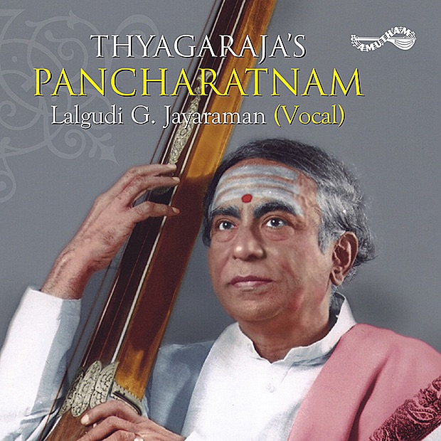 Обложка альбома «Pancharatnam» — Lalgudi Jayaraman, Sanjay Subramaniyam & Bombay Jayashri