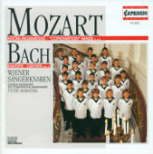 Cover art for Mozart: Mass No. 16, "Coronation Mass" - Bach: Ich Hatte Viel Bekummernis by Wiener Sängerknaben, Peter Marschik & Stuttgart Philharmonic Orchestra