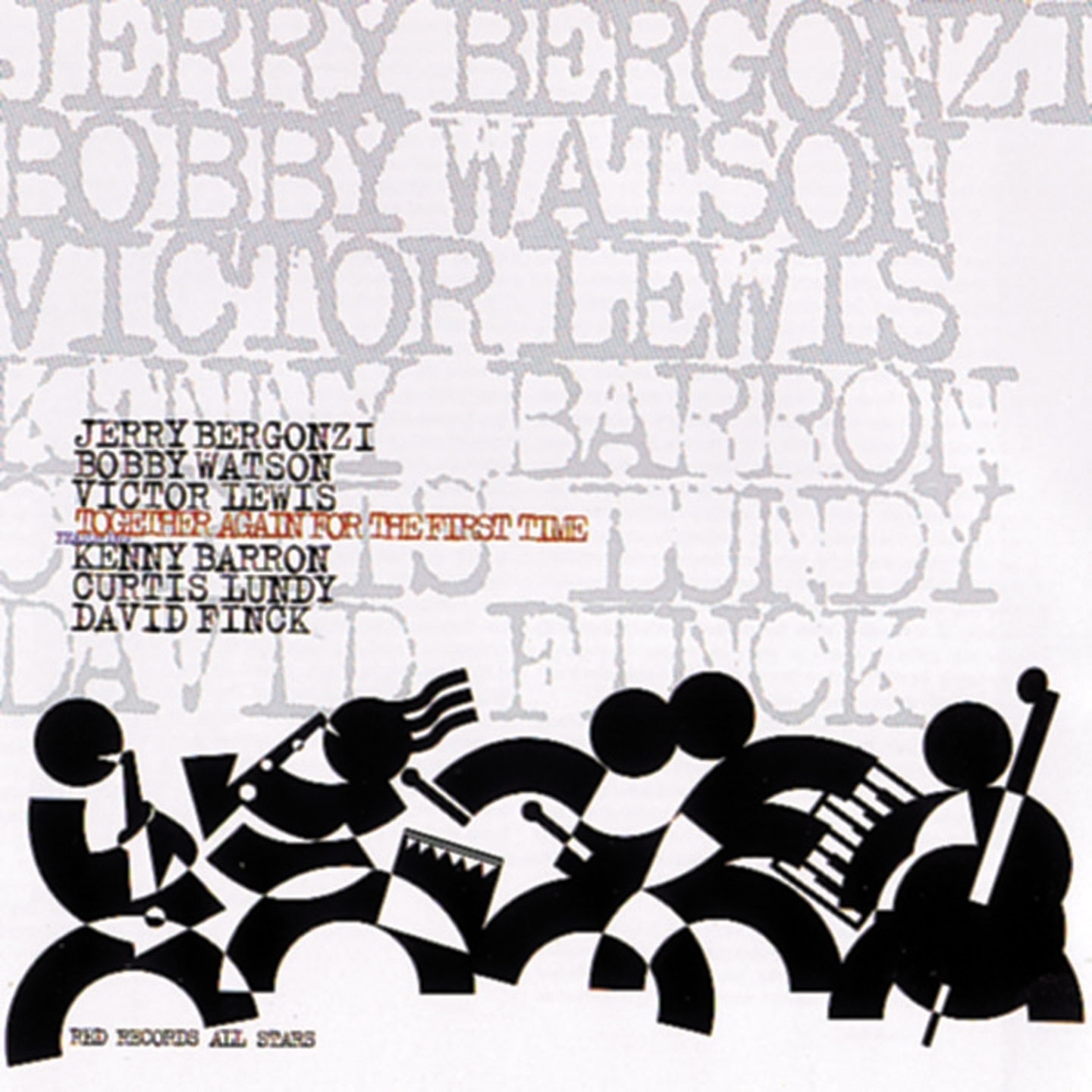 Together Again for the First Time by Jerry Bergonzi, BOBBY WATSON & Victor Lewis album cover