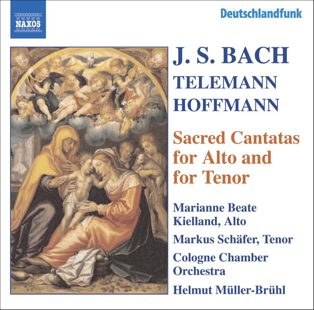 Обложка альбома «Bach: Sacred Cantatas for Alto and Tenor» — Cologne Bach Choir, Cologne Chamber Orchestra, Helmut Müller-Brühl, Marianne Beate Kielland & Markus Schäfer