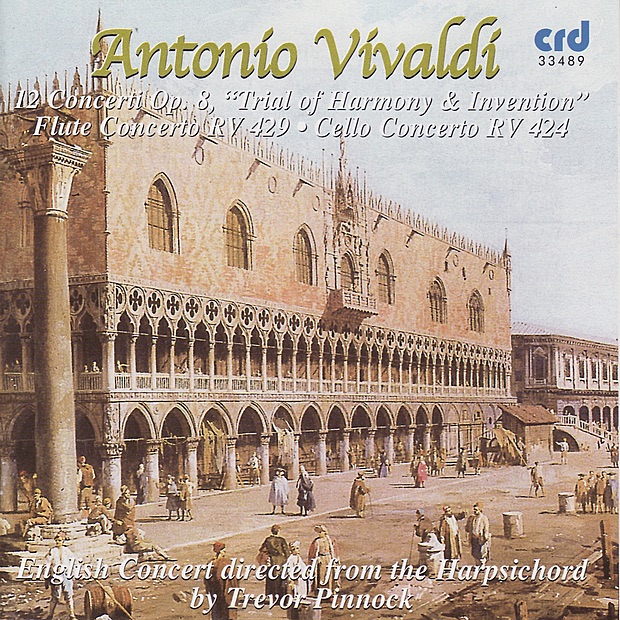 Обложка альбома «Vivaldi: 12 Concerti, Op. 8 "Trial of Harmony & Intervention"» — Anthony Pleeth, Simon Standage, Stephen Preston, The English Concert & Trevor Pinnock