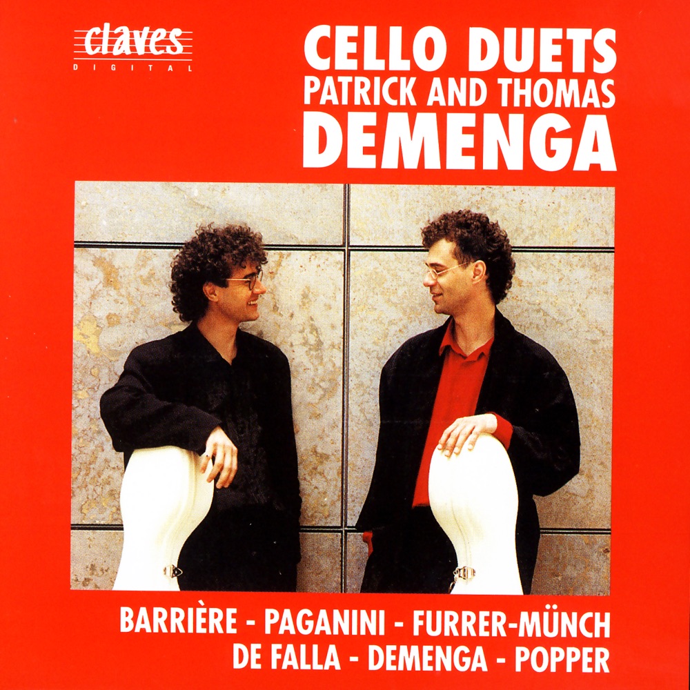 Обложка альбома «Cello Duets» — Patrick Demenga & Thomas Demenga