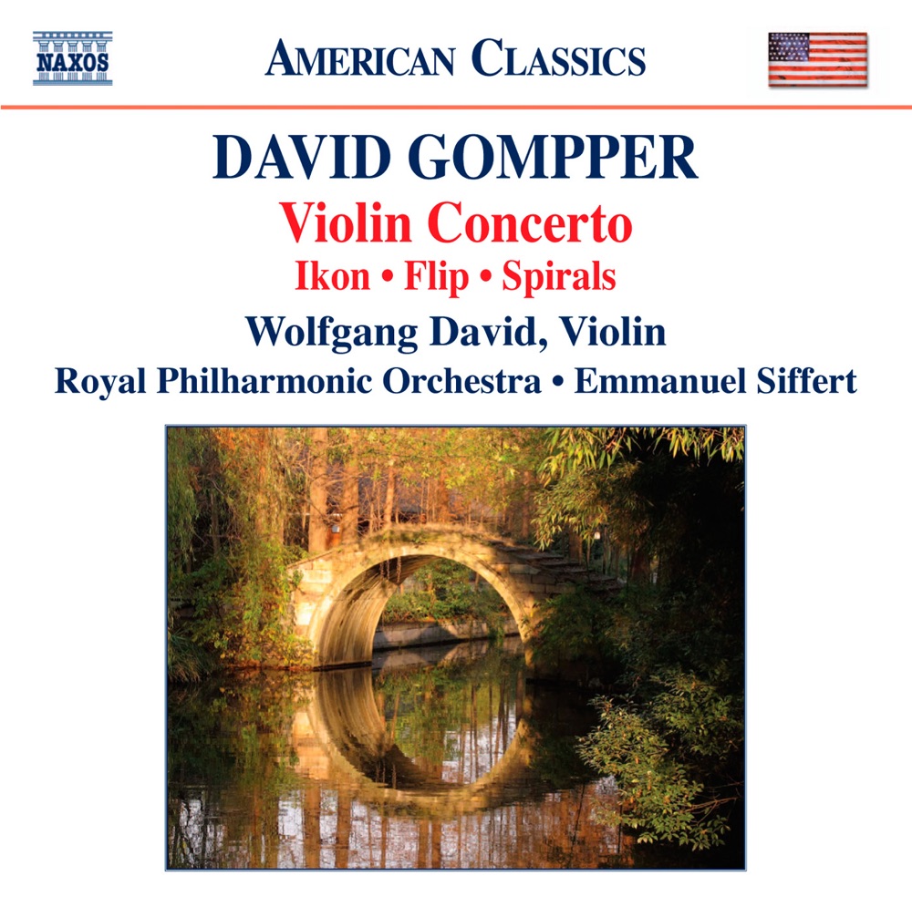 Обложка альбома «Gompper: Violin Concerto» — Royal Philharmonic Orchestra, Emmanuel Siffert, Wolfgang David & Peter Zazofsky